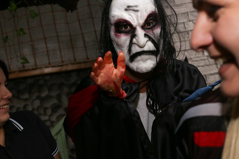 Тыквенные фонари и декорации для квеста на Хэллоуин в Vladivostok