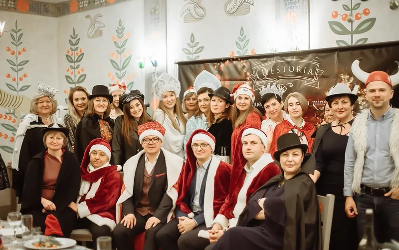 Тимбилдинг-активности на корпоративе на Новый год в Vladivostok