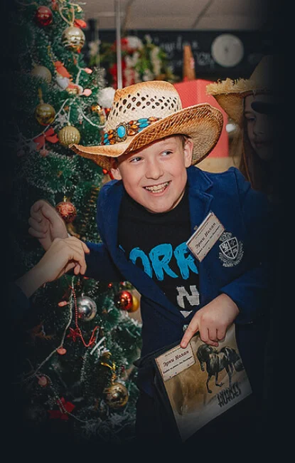 Новый год в школе в Владивостоке.