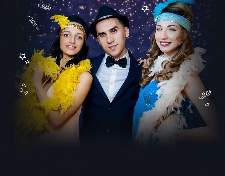 New Year's corporate party in Vladivostok.