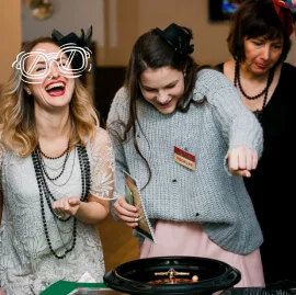 New Year's corporate party in Vladivostok.